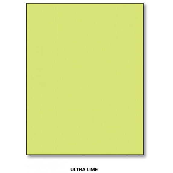 Memo Sheets, 3 X 5 Inches, 500 Sheets Per Pack. (Ultra Lime)