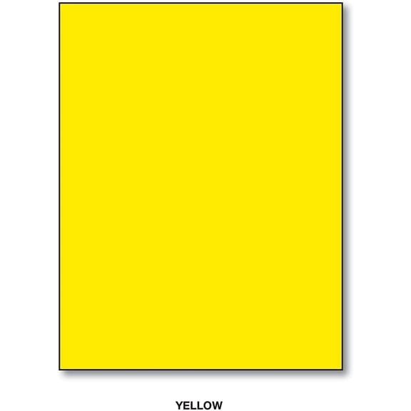 Memo Sheets, 3 X 5 Inches, 500 Sheets Per Pack. (Yellow)