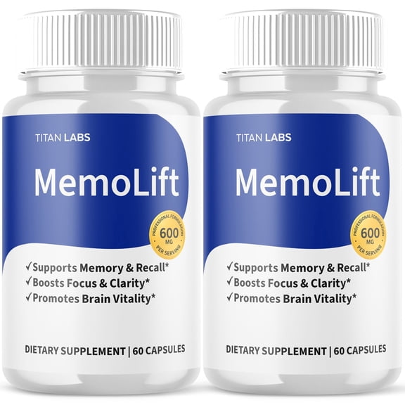 MemoLift Advanced Brain Support Formula Supplement Memo Lift 120 Capsules