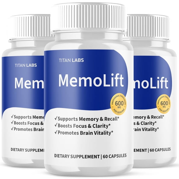 MemoLift Advanced Brain Support Formula Supplement Memo Lift 180 Capsules