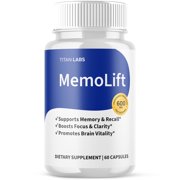 MemoLift Advanced Brain Support Formula Supplement Memo Lift 60 Capsules