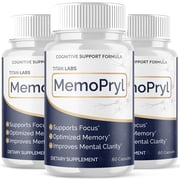 MemoPryl Advanced Brain Support Formula Supplement Memo Pryl 180 Capsules