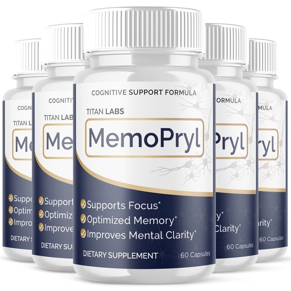 MemoPryl Advanced Brain Support Formula Supplement Memo Pryl 300 Capsules