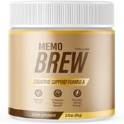 Memobrew Powder Advanced Formula Supplement to Support Active Lifestyle Memo Brew 30 Servings