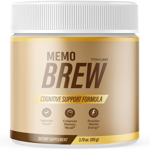 Memobrew Powder Advanced Formula Supplement to Support Active Lifestyle Memo Brew 30 Servings
