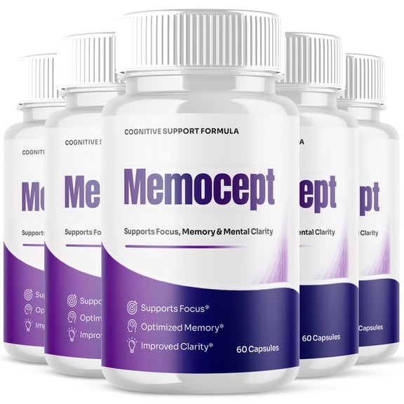 Memocept Advanced Formula Brain Support Pills Maximum Strength Supplement Memo Cept 300 Capsules