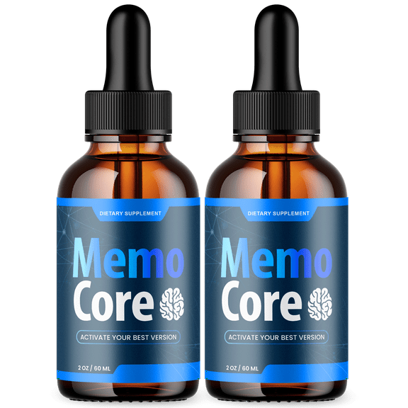 Memocore Advanced Formula Brain Support Drops Memo Core Maximum Strength Supplement 60 Servings