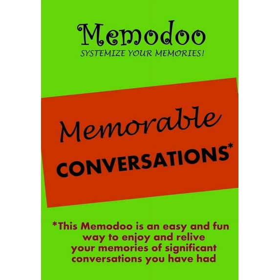 Memodoo Memorable Conversations, (Paperback)