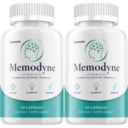 Memodyne Capsules   Memo Dyne Pills Advanced Formula Cognitive and Focus Support, 2 Pack, 120 Capsules in Total