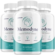 Memodyne Capsules   Memo Dyne Pills Advanced Formula Cognitive and Focus Support, 3 Pack, 180 Capsules in Total