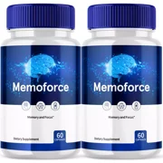 Memoforce Advanced Memory and Focus Supplement Memo Force Nootropic 120 Capsules