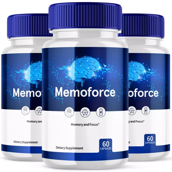 Memoforce Advanced Memory and Focus Supplement Memo Force Nootropic 180 Capsules
