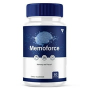 Memoforce Brain and Memory Support Capsules Memo Force Pills, Memo Force Overall Wellness Supplement 60 Capsules