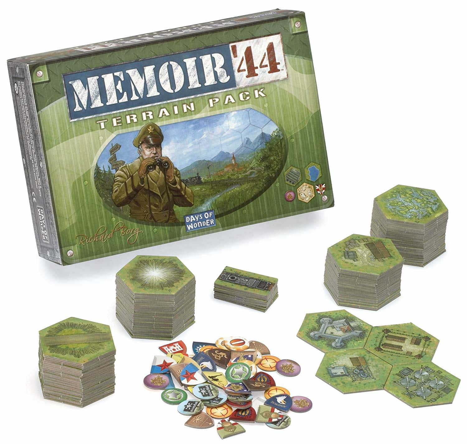 Memoir '44 Miniatures Battle Game: Terrain Pack Expansion for Ages 8 and up, from Asmodee Memoir '44 Miniatures Battle Game: Terrain Pack Expansion for Ages 8 and up, from Asmodee
