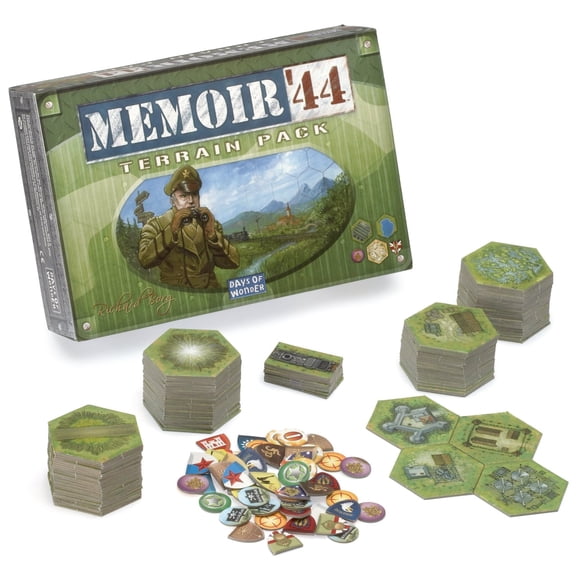 Memoir '44 Miniatures Battle Game: Terrain pack Expansion for Ages 8+, from Asmodee