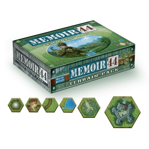 Memoir '44 Miniatures Battle Game: Terrain pack Expansion for Ages 8+, from Asmodee