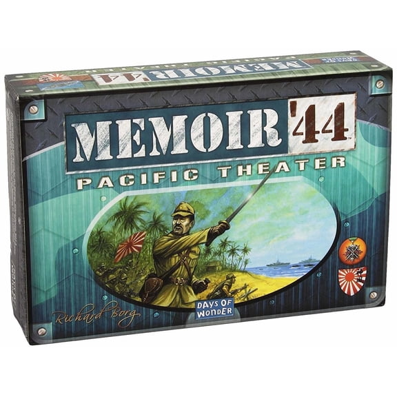 Memoir '44: Pacific Theatre Expansion Strategy Battle Board Game for Ages 8+, from Asmodee