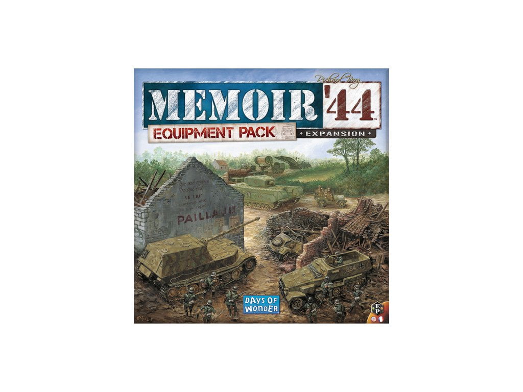 Memoir '44 Strategy Board Game Equipment Pack Expansion for Ages 8 and up, from Asmodee