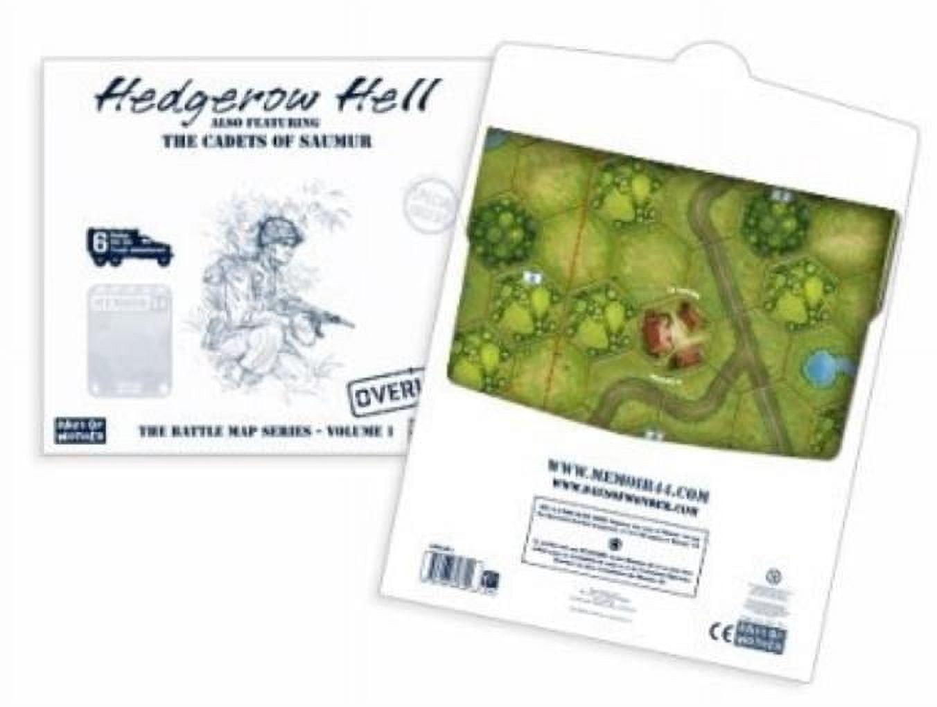 Memoir 44 Strategy Board Game: Hedgerow Hell Battle Map Expansion for Ages 8 and up, from Asmodee