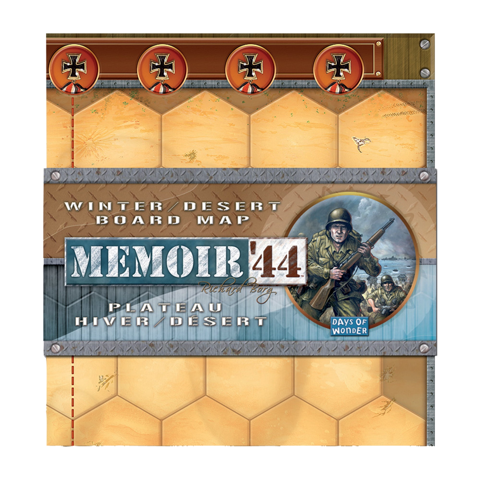 Memoir '44 Strategy Board Game: Winter/Desert Expansion for Ages 8 and up, from Asmodee