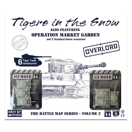 Memoir '44: Tigers in The Snow Battle Map Board Game Expansion by Days of Wonder