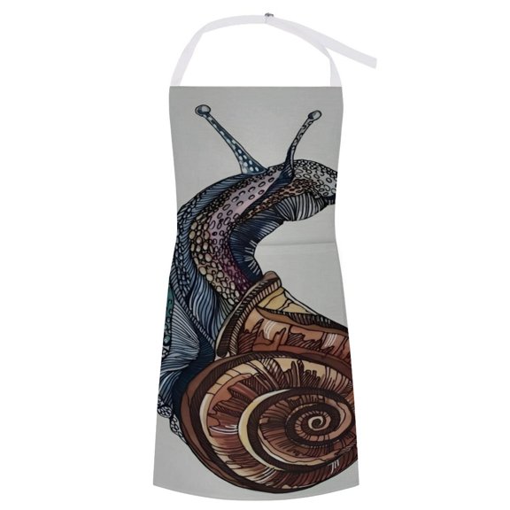 Memoir Of A Snail Pattern Apron Fashionable And Durable The Focus Of Gatherings The New Favorite In The Kitchen Showcasing Personal Taste