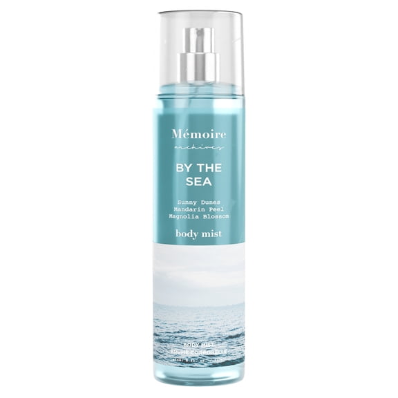 Memoire By The Sea Body Mist for Women, 8 fl oz, Fresh Floral & Citrus Fragrance with Mandarin, Magnolia & Sunny Dunes Notes