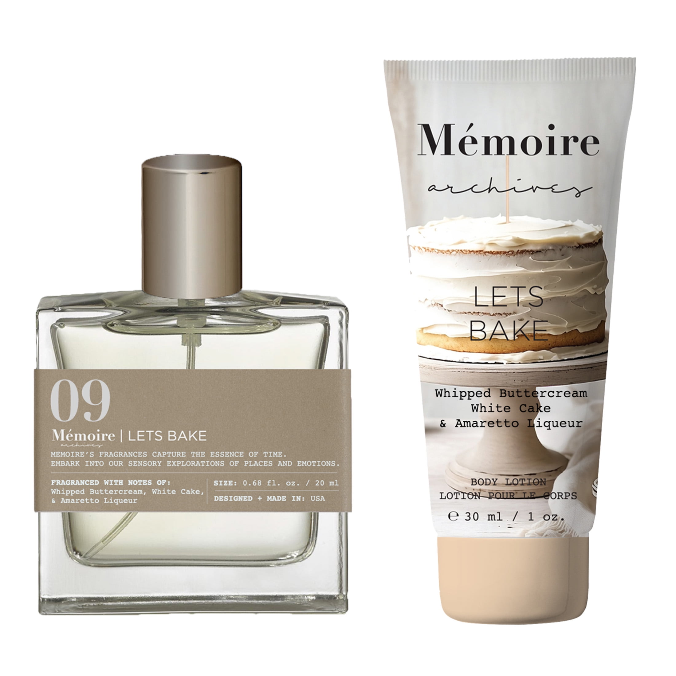 Memoire Archives Lets Bake 2pc Set