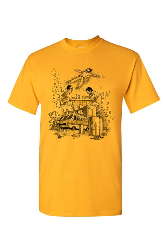 Memoirs Meth Heisenberg TV Salih Gonenli Artworks Funny DT Adult T-Shirt Tee