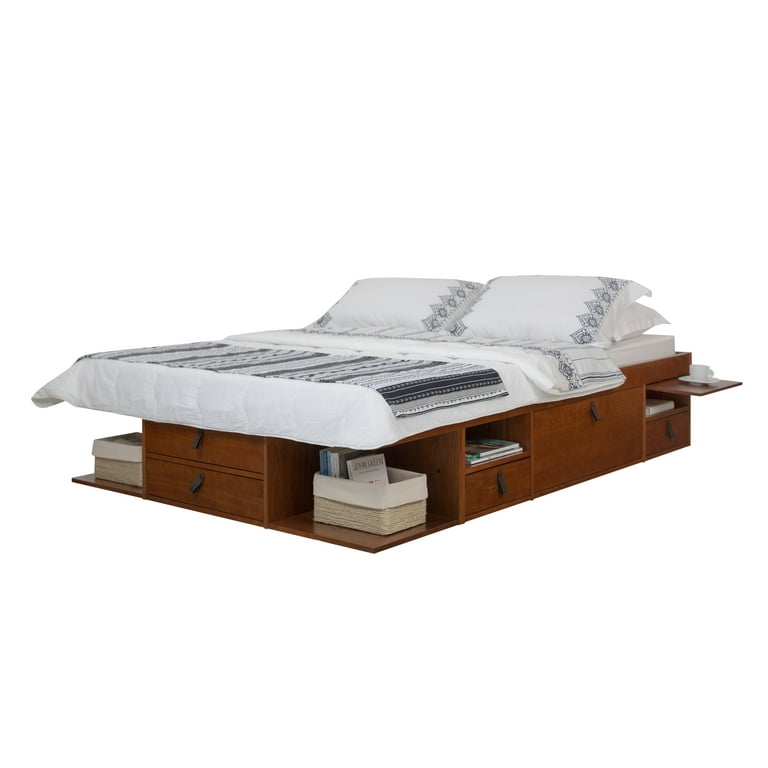 Memomad bali storage platform bed with drawers discount