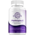 thumbnail image 1 of Memopezil Capsules – Memopezil Natural Blend Memory Focus Support Supplement, 1 Pack, 60 Capsules, 1 of 7