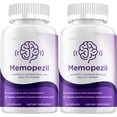 thumbnail image 1 of Memopezil Capsules – Memopezil Natural Blend Memory Focus Support Supplement, 2 Pack, 120 Capsules, 1 of 7