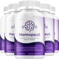 thumbnail image 1 of Memopezil Capsules – Memopezil Natural Blend Memory Focus Support Supplement, 5 Pack, 300 Capsules, 1 of 7