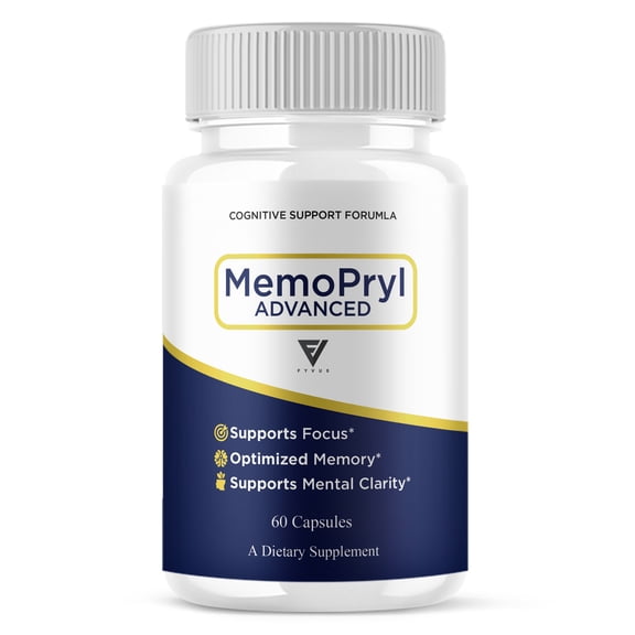 Memopryl Nootropic Capsules, Memo Pryl Advanced Formula (60 Capsules)