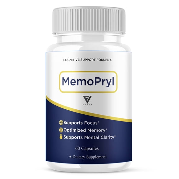 Memopryl Nootropic Capsules, Memo Pryl Advanced Formula (60 Capsules)