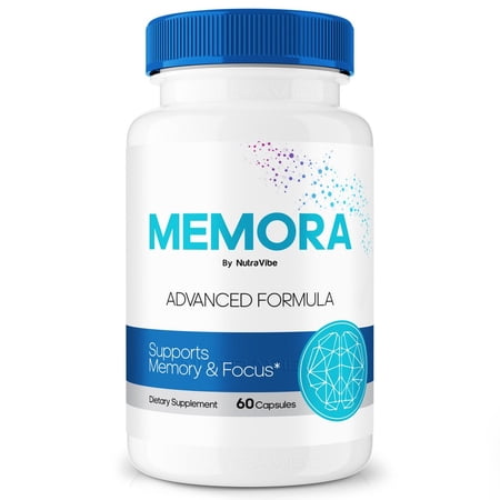 Memora – Daily Formula with a Natural Blend to Help Maintain Focus, Memory & Concentration | Clean, Gentle, Easy-to-Swallow Memory Prime Capsules for Everyday Sharpness (60 Capsules)