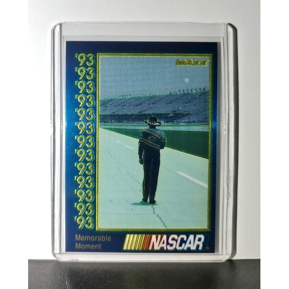 Memorable Moment 1993 Maxx Premier Plus Racing #48 NASCAR Card Petty Enterprises