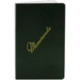 Memorandum Books, Dark Green Cover, Side Bound, NSN 7530002220078