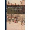 thumbnail image 1 of Memorandum On Resignation, (Paperback), 1 of 1
