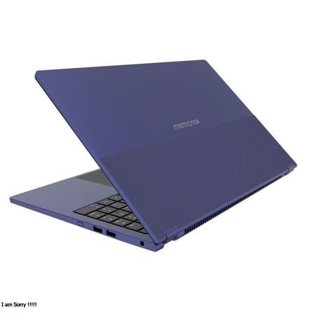 Memorex 15.6 Touchscreen 2-in-1 Convertible Laptop, Intel N100, 4GB RAM, 128GB SSD, Windows 11 Home (S Mode), Full HD IPS Display Blue