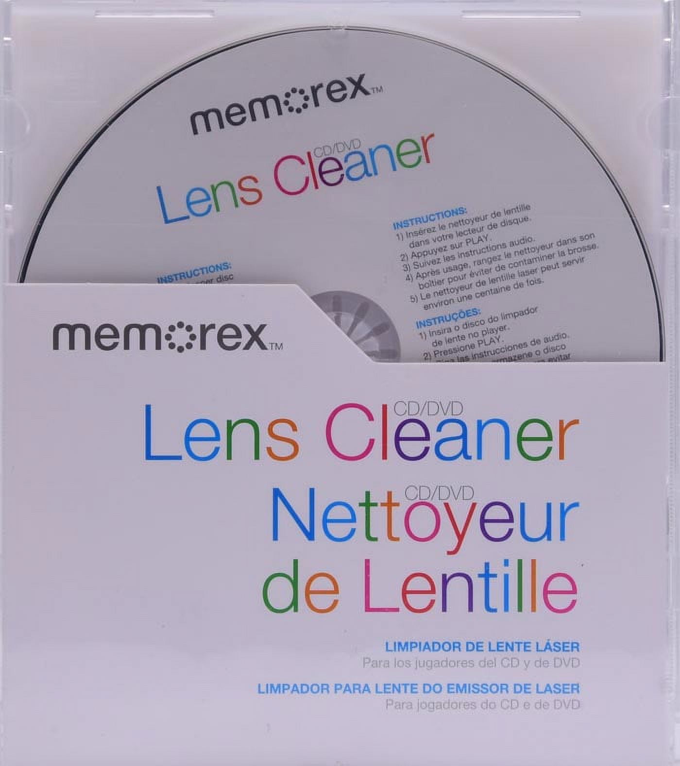 Memorex CD/DVD Lens Cleaner