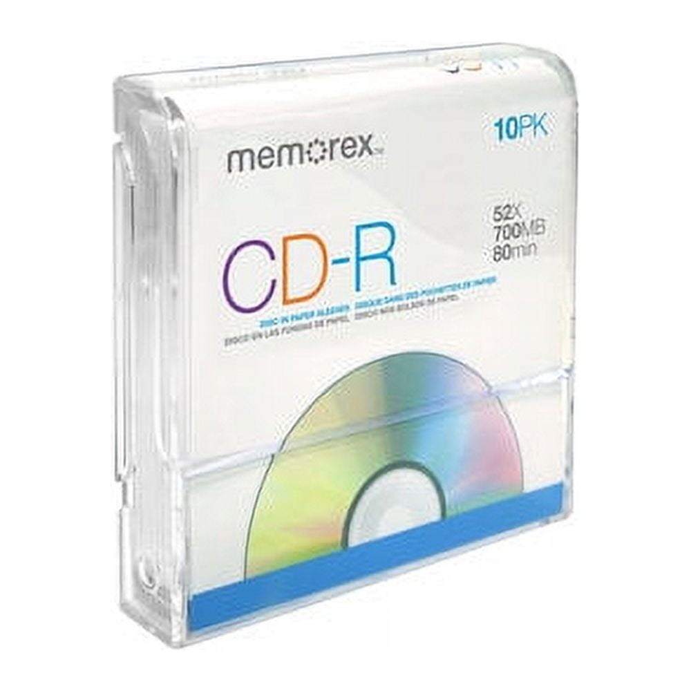 CD-R Lot Blank CDs 25 CD-R Disc - 21 Sony + 4 Memorex and 15 color cases