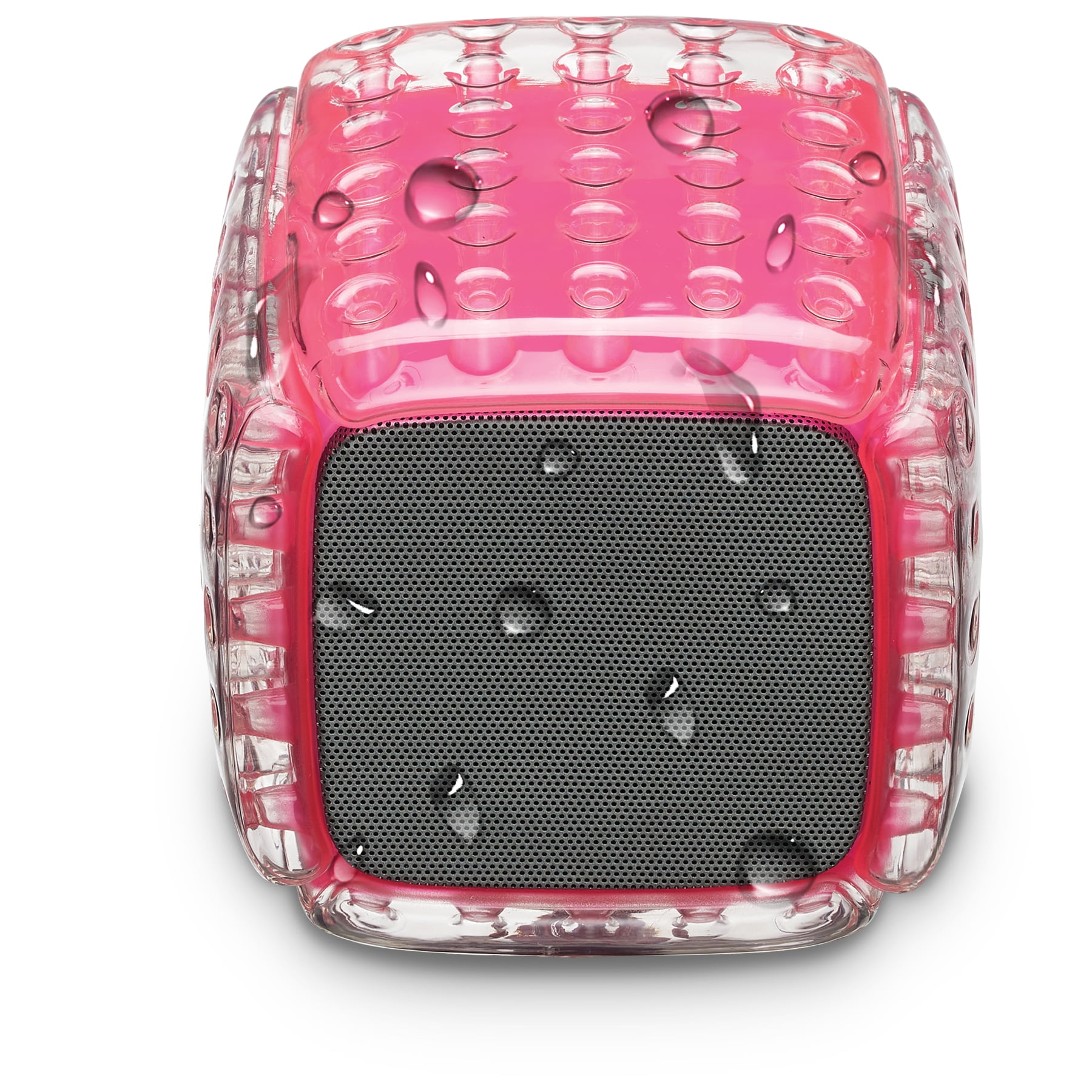 Memorex Cush Air Cushion Bluetooth Speaker, MSBW101, Pink
