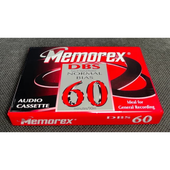 Memorex DBS Normal Bias 60 Audio Cassette 60 Minutes
