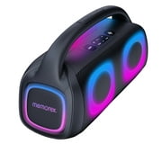 Memorex Pump Box Dual 5  Party Speaker Rechargeable Bluetooth Speaker with FM Radio