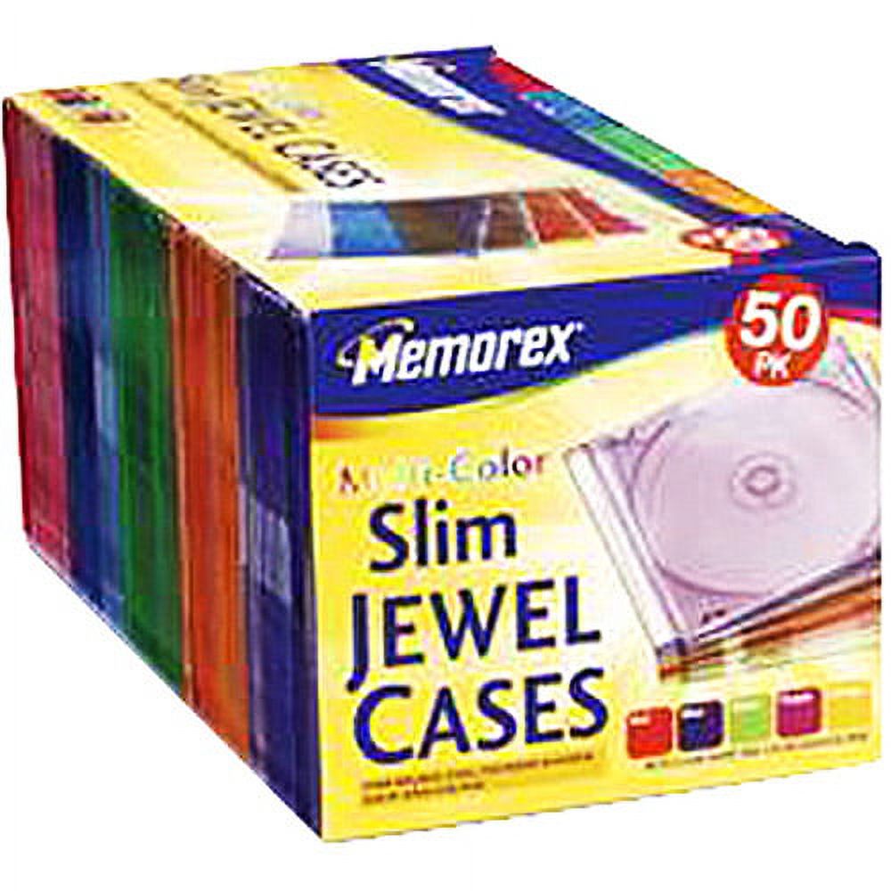 Memorex Slim CD Jewel Case - image 1 of 6