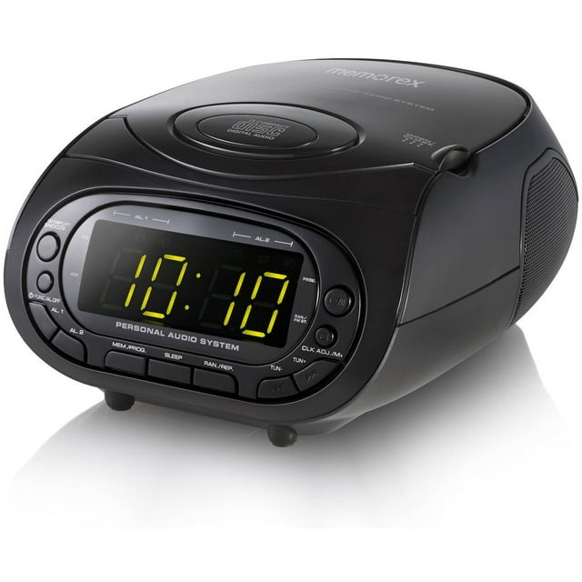 Memorex Time Line CD Alarm Clock Radio