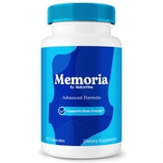 Memoria Capsules, Premium All Natural Supplement to Support Overall Cognitive Health & Wellness, Official Formula To Boost Memory and Focus, Capsulas Reviews 60 Capsules
