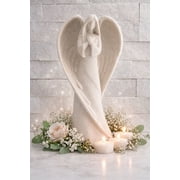 Memorial Angel Statue, Sympathy Gift with Gift Box and Condolence Card