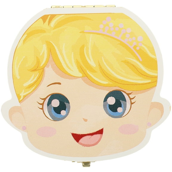 Memorial Baby Teeth Box Baby Teeth Container Box Baby Teeth Storage Case for Gift